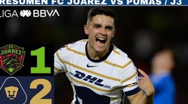 Liga MX: FC Juárez 1 - 2 Pumas (2024-2025)