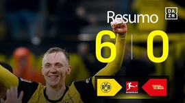 Bundesliga: Dortmund 6 - 0 Union Berlin (2024-2025)
