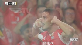 Liga Portugal Betclic: Benfica vs Tondela, Golo 1-0 F. Ivanović (2025-2026)