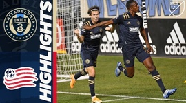 Major League Soccer: Philadelphia Union 2 - 0 New England (2020)