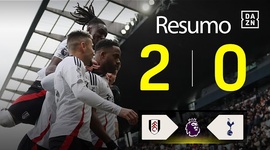 Premier League: Fulham 2 - 0 Tottenham (2024-2025)