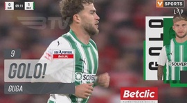 Liga Portugal Betclic: Benfica vs Rio Ave, Golo 0-1 Guga (2023-2024)