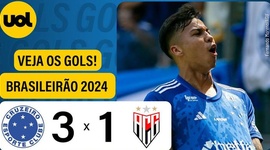 Brasileirão: Cruzeiro 3 - 1 Atlético-GO (2024)