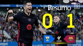 La Liga: Leganés 0 - 1 Barcelona (2024-2025)