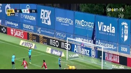 Liga Portugal Bwin: Vizela (0-1) Santa Clara, Golo Bruno Almeida, 87m (2022-2023)