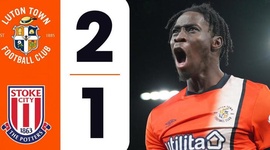 Championship: Luton Town 2 - 1 Stoke City (2024-2025)