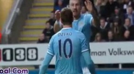 Premier League: Newcastle 0 - 2 Man City (2013-2014)