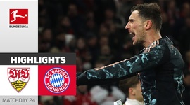 Bundesliga: Estugarda 1 - 3 Bayern München (2024-2025)