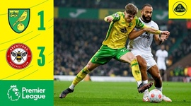 Premier League: Norwich 1 - 3 Brentford (2021-2022)