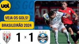Brasileirão: Atlético-GO 1 - 1 Grêmio (2024)