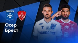 Ligue 1: Auxerre 3 - 0 Stade Brest (2024-2025)