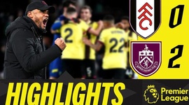 Premier League: Fulham 0 - 2 Burnley (2023-2024)