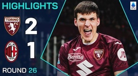 Serie A: Torino 2 - 1 Milan (2024-2025)