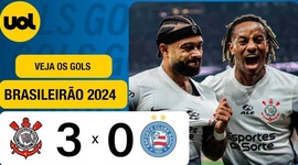 Brasileirão: Corinthians 3 - 0 Bahia (2024)