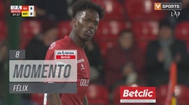Liga Portugal Betclic: Gil Vicente vs Estoril, Jogada Félix, 8' (2024-2025)