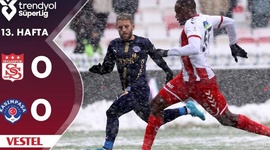 Super Ligi: Sivasspor 0 - 0 Kasimpasa (2024-2025)