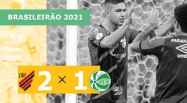 Brasileirão: Athletico-PR 2 - 1 Juventude (2021)