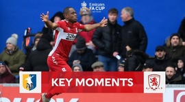 FA Cup: Mansfield Town 2 - 3 Middlesbrough (2021-2022)