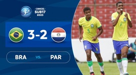 Sudamericano Sub-17: Brasil 3 - 2 Paraguai (2023)