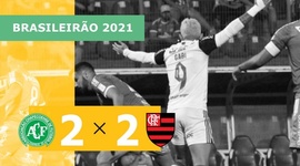 Brasileirão: Chapecoense 2 - 2 Flamengo (2021)