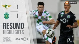 Liga NOS: Moreirense 1 - 1 Sporting (2020-2021)
