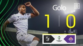 Liga Conferência Europa: V. Guimarães vs Fiorentina, Golo 1-0 Gustavo Cunha (2024-2025)