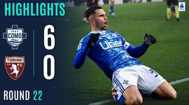 Serie A: Como 6 - 0 Torino (2025-2026)