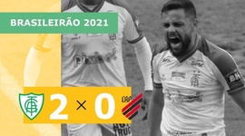 Brasileirão: América-MG 2 - 0 Athletico-PR (2021)