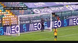 Liga NOS: Paços Ferreira (1-1) Marítimo, Golo J.Tagueu, 40m (2020-2021)