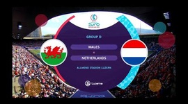 Europeu Feminino: País de Gales FM 0 - 3 Países Baixos FM (2025)