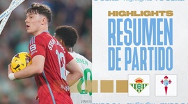 La Liga: Bétis 2 - 1 Celta de Vigo (2023-2024)