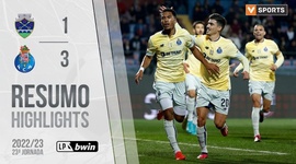 Liga Portugal Bwin: Desp. Chaves 1 - 3 FC Porto (2022-2023)