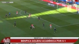 Liga NOS: Benfica 5 - 1 Académica (2014-2015)