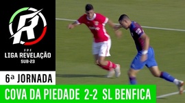 Liga Revelação: Cova Piedade 2 - 2 Benfica (2019-2020)