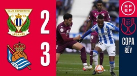 Copa del Rey: Leganés 2 - 3 Real Sociedad (2021-2022)
