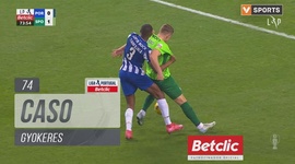 Liga Portugal Betclic: FC Porto vs Sporting, Caso Gyokeres, 74' (2024-2025)