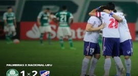 Copa Libertadores: Palmeiras 1 - 2 Nacional Montevideo (2016)