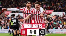 Championship: Stoke City 4 - 0 Bristol City (2023-2024)
