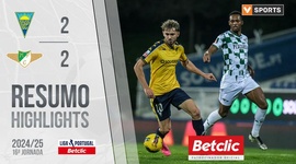Liga Portugal Betclic: Estoril 2 - 2 Moreirense (2024-2025)