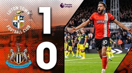 Premier League: Luton Town 1 - 0 Newcastle (2023-2024)