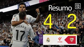 La Liga: Real Madrid 4 - 2 Sevilla (2024-2025)