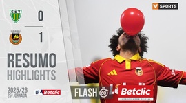 Liga Portugal Betclic: Tondela 0 - 1 Rio Ave (2025-2026)