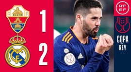 Copa del Rey: Elche 1 - 2 a.p Real Madrid (2021-2022)