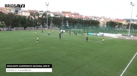Juniores A S19 I Divisão: Estoril 2 - 2 Académica (2021-2022)