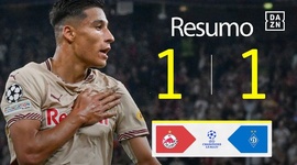 Liga Campeões: RB Salzburg 1 - 1 Dynamo Kyiv (2024-2025)