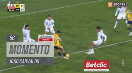 Liga Portugal Betclic: Estoril vs Casa Pia, Jogada João Carvalho, 56' (2024-2025)