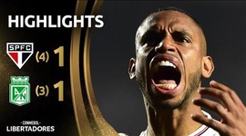 Copa Libertadores: São Paulo 4 - 3 g.p Atlético Nacional (2025)