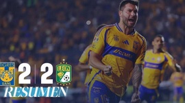 Liga MX: Tigres 2 - 2 Club León (2024-2025)