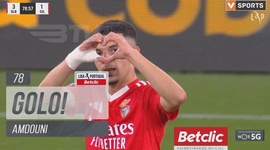 Liga Portugal Betclic: Benfica vs Gil Vicente, Golo 3-1 Amdouni (2024-2025)