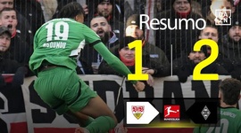 Bundesliga: Estugarda 1 - 2 Mönchengladbach (2024-2025)